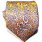 Men's Necktie | Shop latest Tie for Men in India | Golden Yellow | AT35
